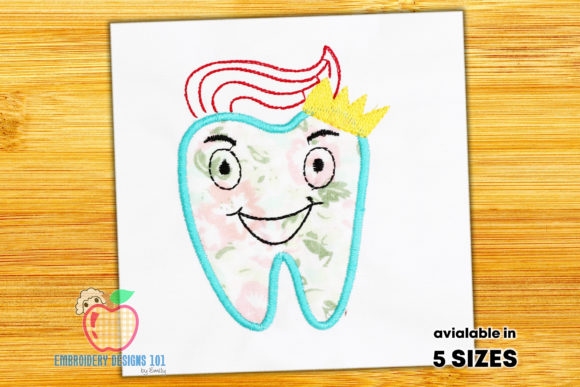 Cartoon Tooth with a Smile