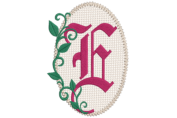 Olde English Monogram Letter E Review for Small Business Merch