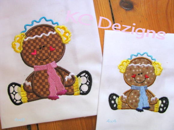 Winter Ginger 03 Applique Review for Personalized Gifts